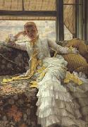 July (Specimen of A Portrait) (nn01) James Tissot